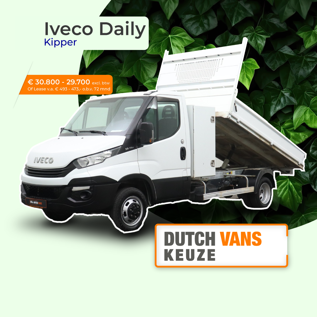 Hovenier en op zoek naar een bestelbus? Dit zijn de beste